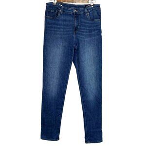 Buffalo David Bitton Alexa Mid Rise Skinny Jeans W33  Long Blue Denim